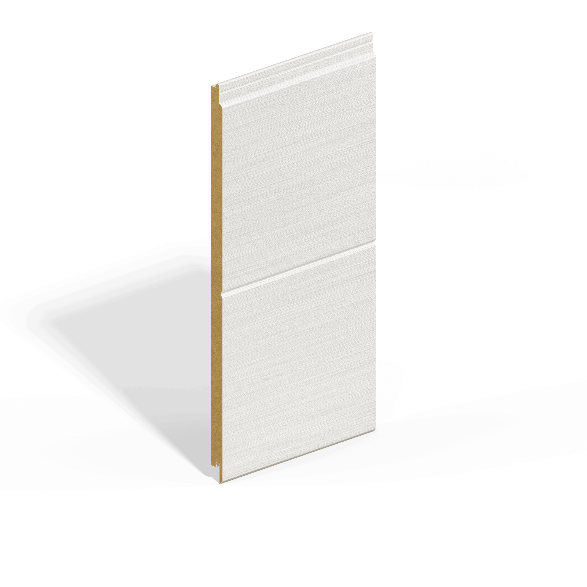Double Tongue andamp; Groove MDF Cladding - 294mm x 4.88mtr White