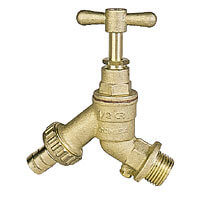 Hose Union Bibtap with Double Check - 1/2andquot;
