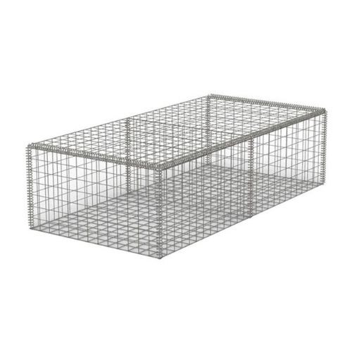4mm Welded Wire Mesh Gabion Baskets - 2000mm x 1000mm x 500mm Galvanised