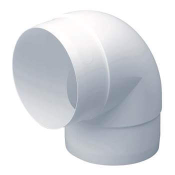 Monsoon Round Ventilation Duct Elbow - 90 Degree x 125mm