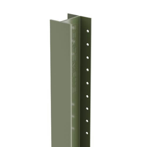 Durapost Composite Fencing Post - 3000mm Olive Grey