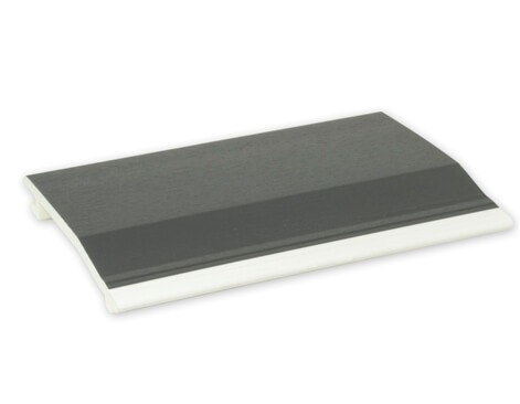 FloPlast Shiplap Cladding - 150mm x 5mtr Anthracite Grey Woodgrain