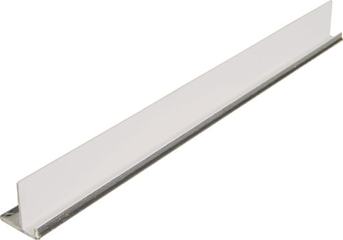 FloPlast Shiplap Cladding Starter Trim - 5mtr Anthracite Grey Woodgrain