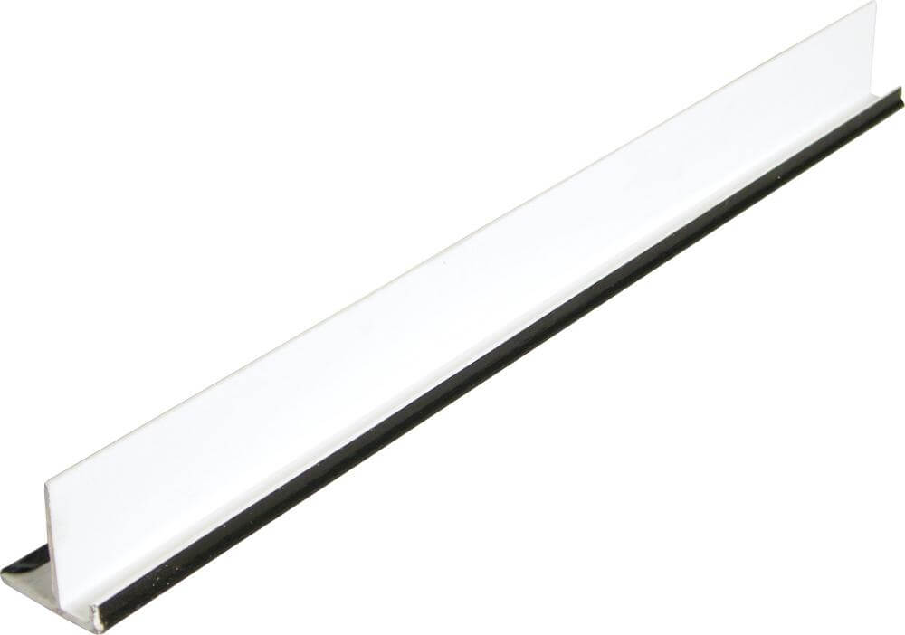 FloPlast Shiplap Cladding Starter Trim - 5mtr Black Ash Woodgrain