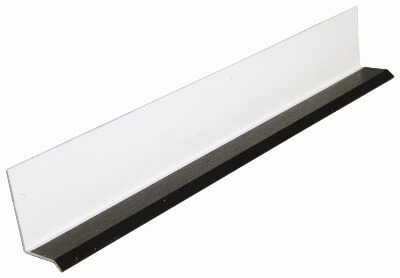 FloPlast Shiplap Cladding Drip Trim - 5mtr Black Ash Woodgrain
