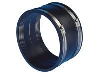 Drainage Flexible Coupling Straight - 100mm-115mm Both Ends - Pack of 10