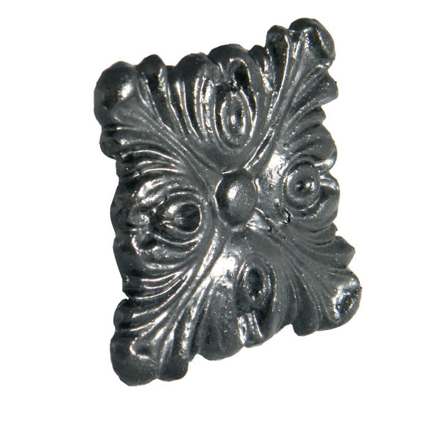 FloPlast Cast Iron Effect Gutter Motif Square Decorative - Small
