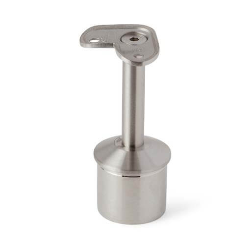 Stainless Steel Balustrade Handrail Spigot Saddle - 90 Degree x 48.3mm Diameter