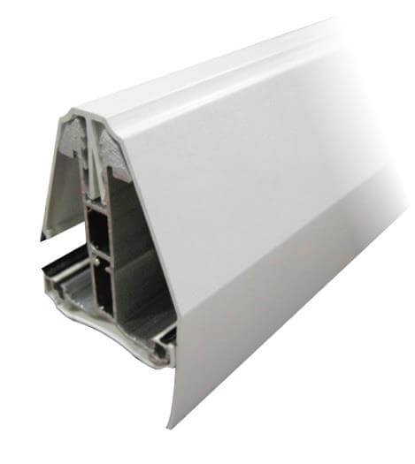 PolyX Rafter Bar End Bar Self Supported - 4mtr White