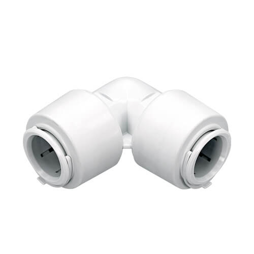 FloPlast Flofit+ Push Fit Elbow - 22mm