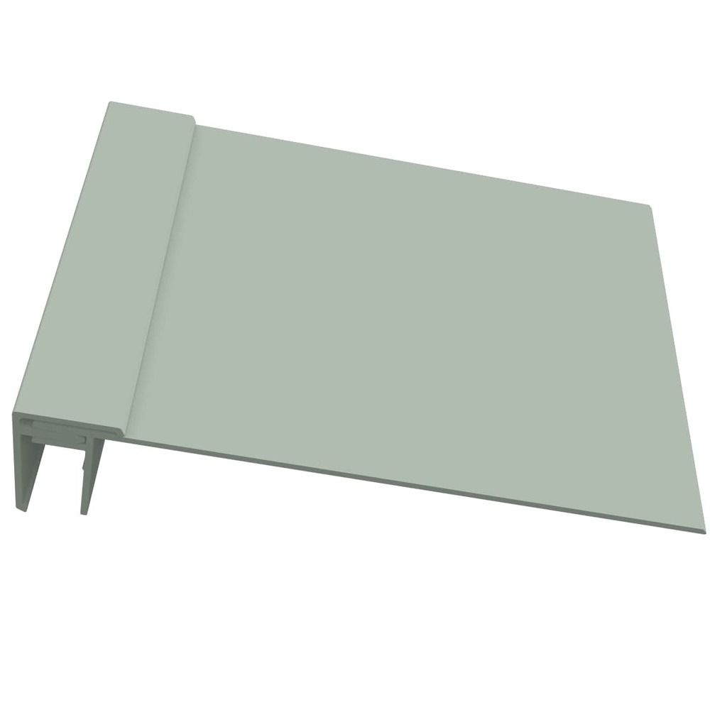 Weatherboard Cladding Reveal Liner Trim - 3mtr Sage Green