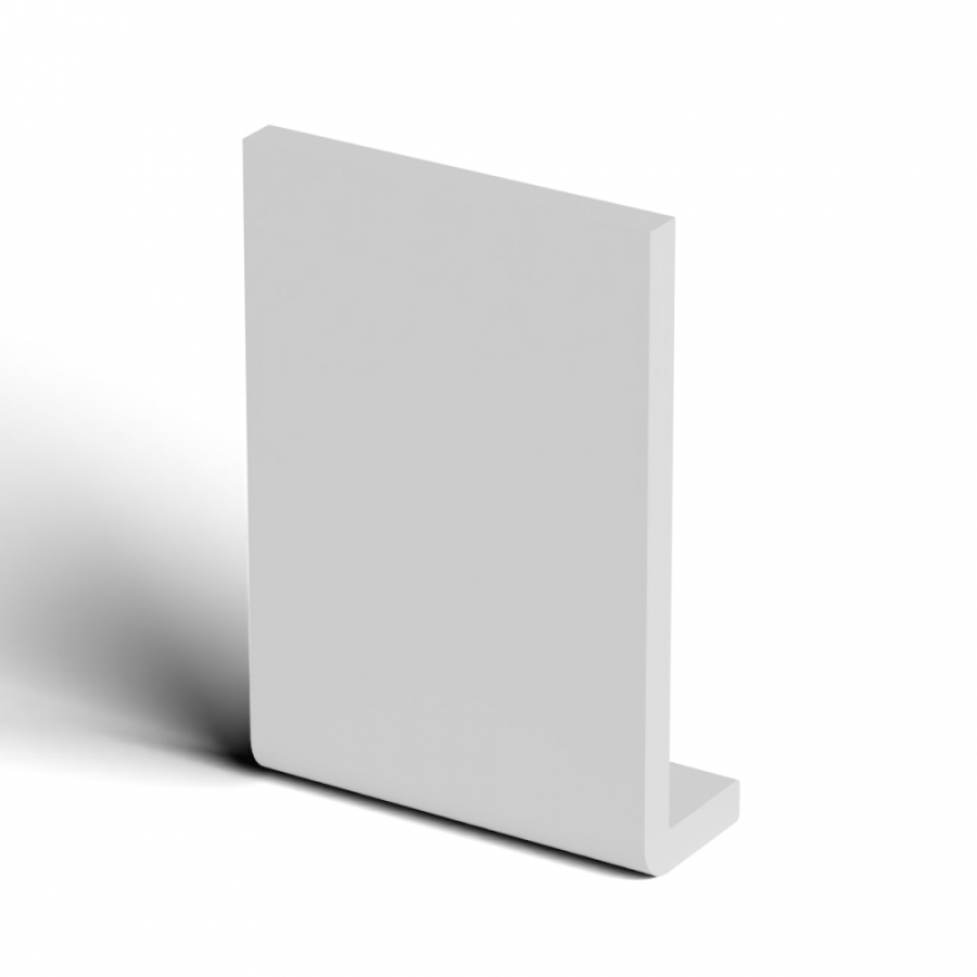 Freefoam White 150Mm Fascia Capping Board - 10Mm X 5Mtr