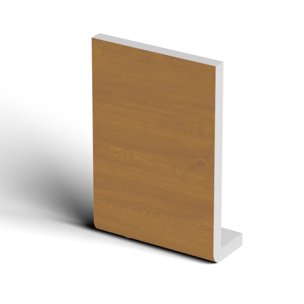150mm Golden Oak Fascia Capping Board - 10mm x 5mtr - Pack of 2