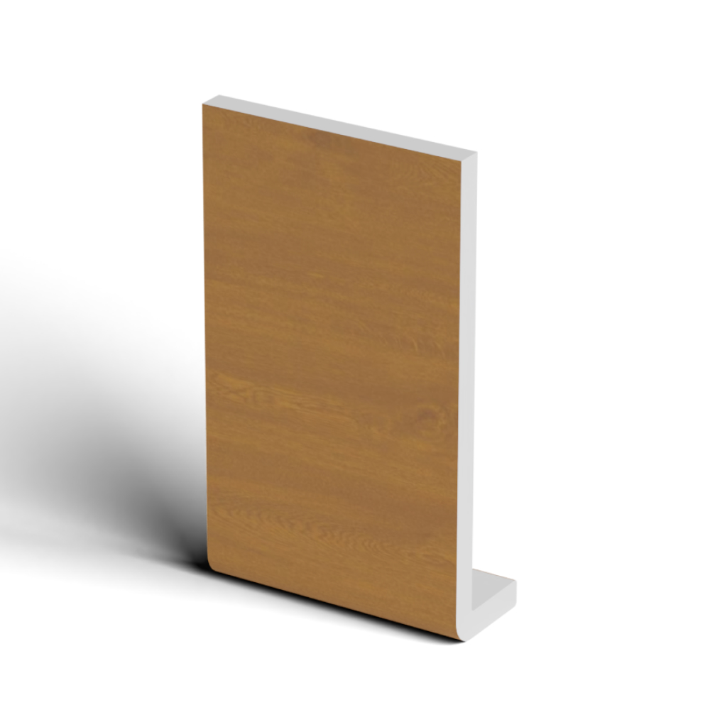 175mm Golden Oak Fascia Capping Board - 10mm x 5mtr - Pack of 2