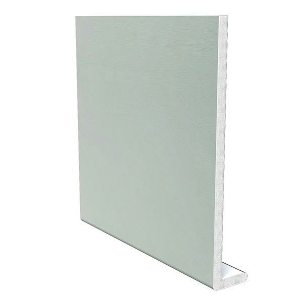 300mm Agate Grey Woodgrain Fascia Capping Board - 10mm x 5mtr - Pack of 2