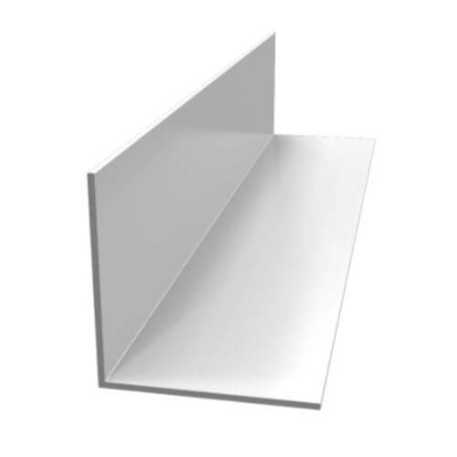 PVC Rigid Angle - 30mm x 5mtr White