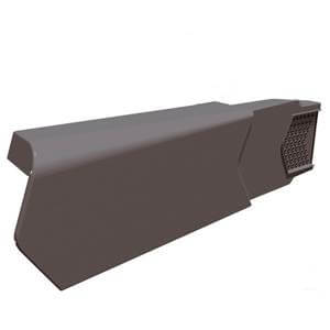 Dry Verge Unit Right Hand - Grey