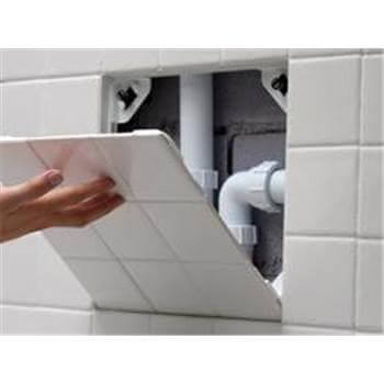 Tile Access Panel - 500mm x 500mm White Textured Finish