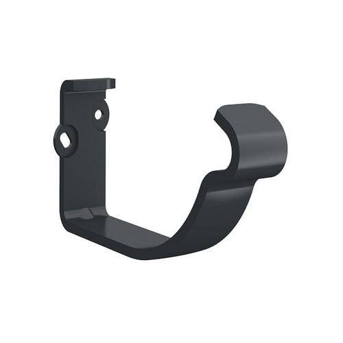 Lindab Steel Gutter Fascia Bracket - 150mm Anthracite Grey