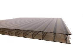 PolyX Polycarbonate Sheet Triplewall - 16mm x 2100mm x 4mtr Bronze