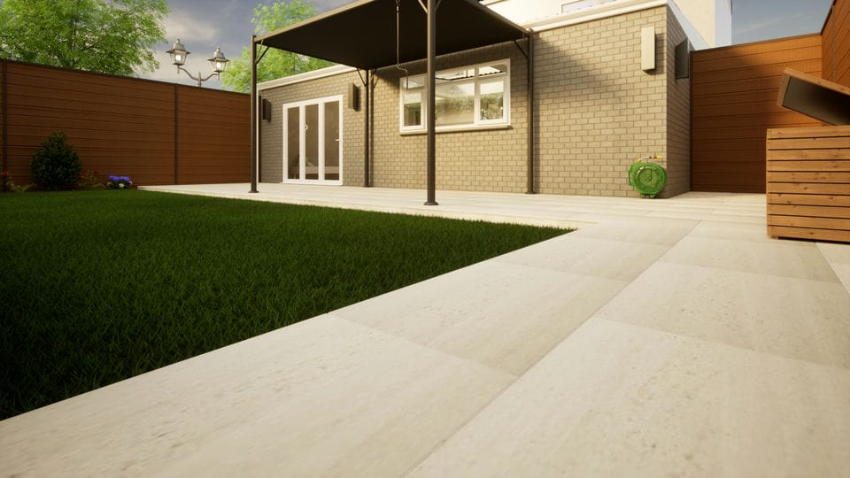 Pbsl Group Porcelain Paving - 900Mm X 600Mm X 20Mm Faro - Pack Of 2