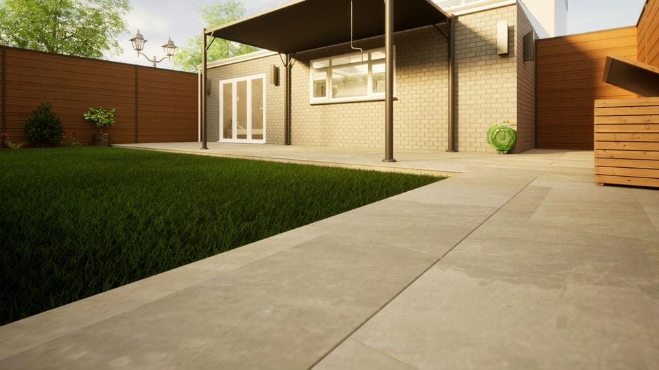 Pbsl Group Grey Porcelain Paving - 1200Mm X 600Mm X 20Mm Kandla