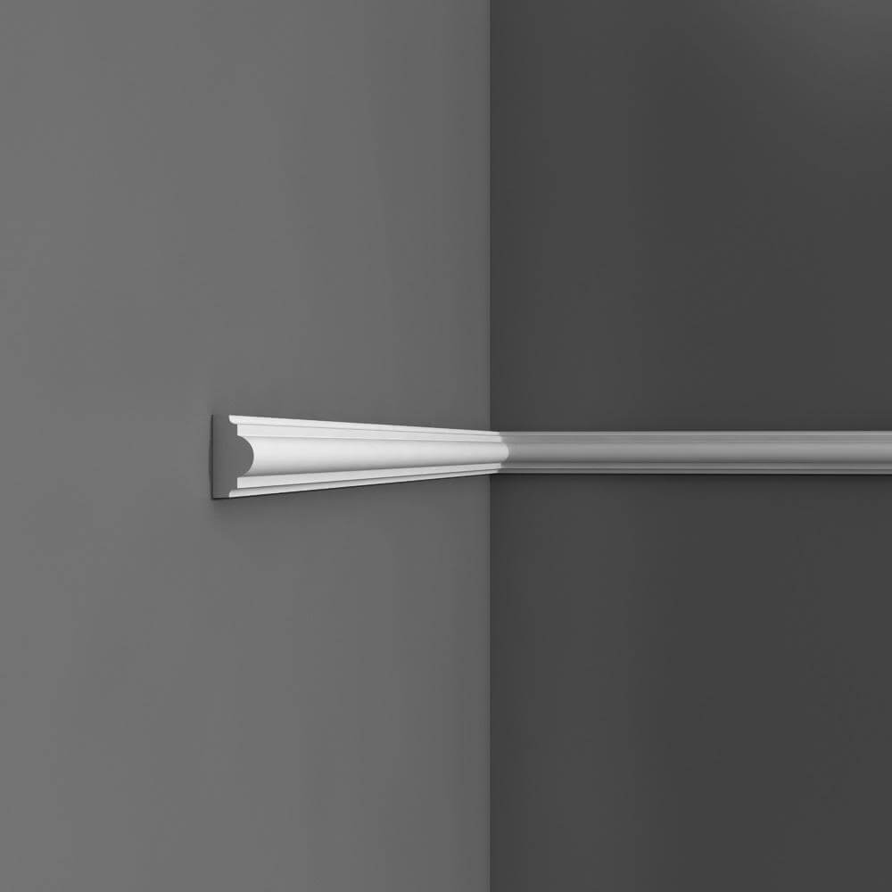 Panel Moulding Axxent Collection - 2000mm x 40mm x 20mm White