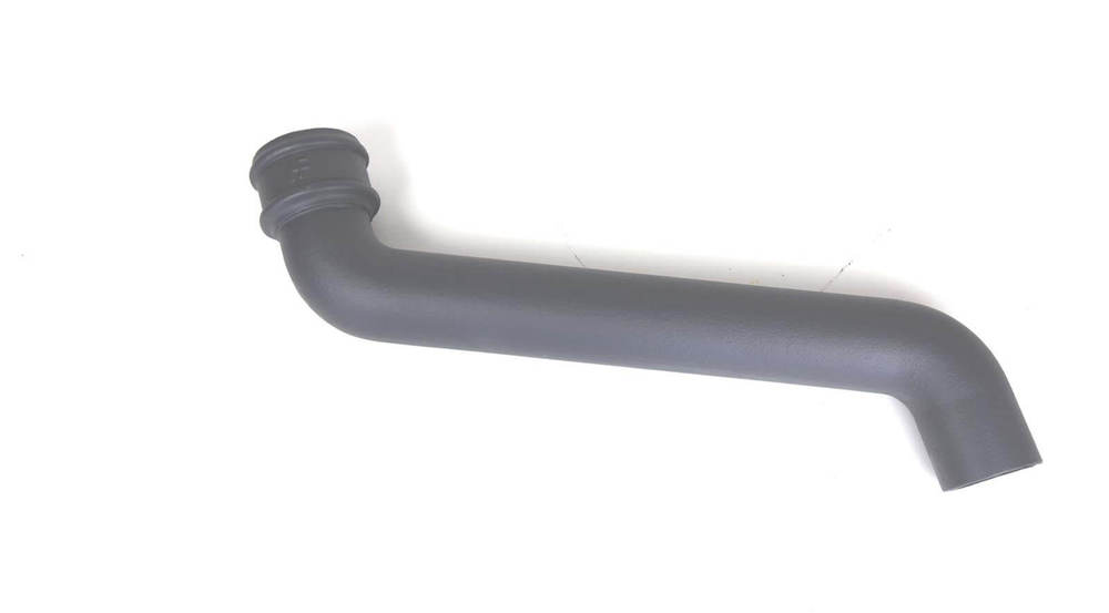 Cast Iron Round Downpipe Offset - 457mm Projection 65mm Primed