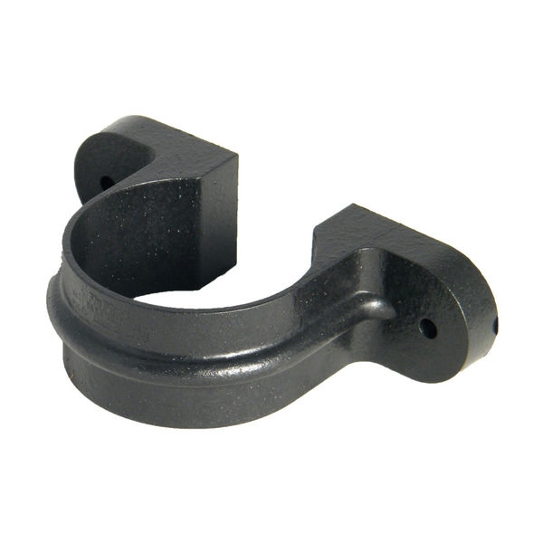 FloPlast Cast Iron Effect Round Downpipe Clip - 68mm