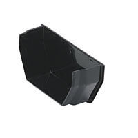 FloPlast Square Gutter Internal Stopend - 114mm Black