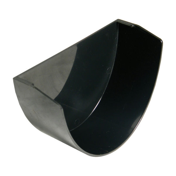 FloPlast Industrial/ Xtraflo Gutter Internal Stopend - 170mm Black