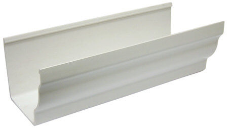 FloPlast Ogee Gutter - 110mm x 80mm x 4mtr White