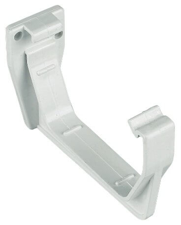 FloPlast Square Gutter Fascia Bracket - 114mm White