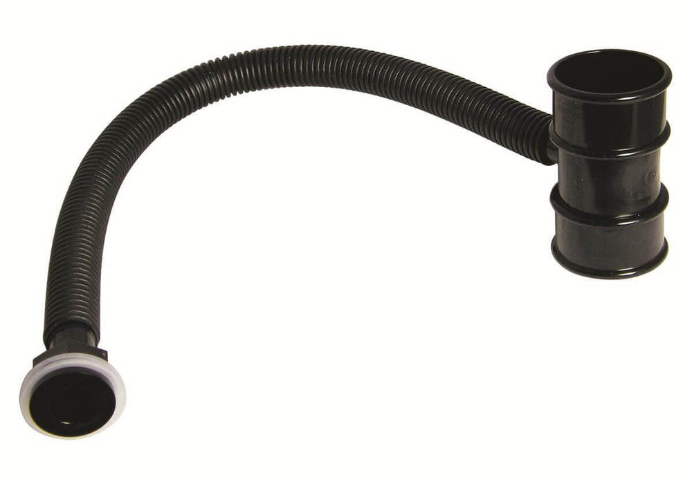FloPlast Mini Gutter Rain Diverter - 50mm Black