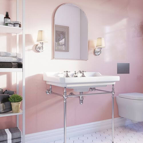 Acrylic Wall Panel - 900mm x 2440mm x 4mm Blush