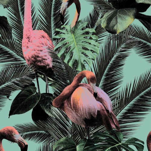Acrylic Wall Panel - 1200mm x 2400mm x 4mm Flamingo