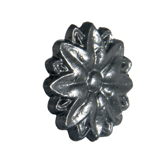 FloPlast Cast Iron Effect Gutter Motif Tudor Rose - Small
