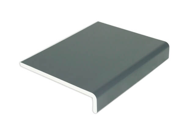 150mm Anthracite Grey Woodgrain Fascia Capping Board - 9mm x 5mtr - Pack of 2