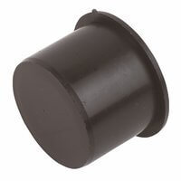 FloPlast Push Fit Waste Socket Plug - 32mm Grey