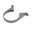 FloPlast Push Fit Waste Pipe Clip - 32mm Grey