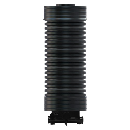 Inspection Chamber Set - 600mm Diameter x 2415mm Depth with 110mm Channel andamp; 110mm Inlets