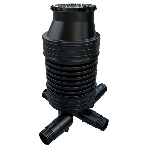Inspection Chamber Set - 600mm Diameter x 1510mm Depth with 150mm Channel andamp; 150mm Inlets