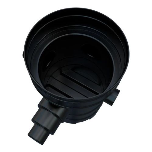 Turtle Enviro Blue Catchpit Chamber Base - 300Mm Diameter For 110Mm Andamp; 160Mm Pipe With 110Mm Inlets