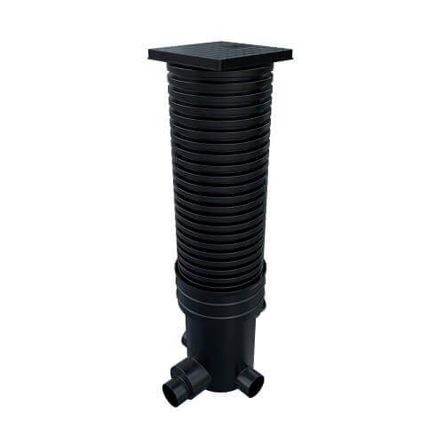 Sampling andamp; Distribution Chamber - 300mm Diameter Accesso with 110mm or 160mm Inlet / Outlet andamp; 110mm Side Distribution Channels with Lid
