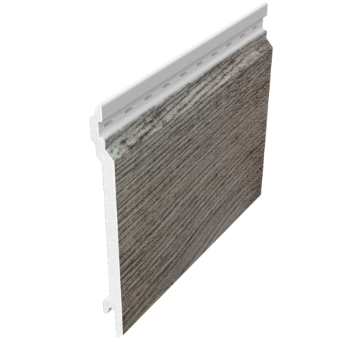 Naturale Wood Effect Cladding With V-Groove - 150mm x 5mtr Greyed Oak - Pack of 4