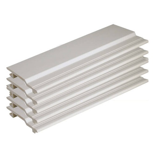 FloPlast V Joint Cladding - 100mm x 5mtr White - Pack of 5