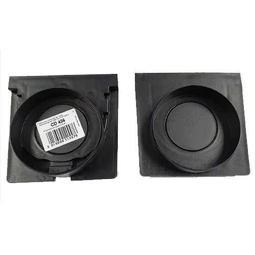Channel Drainage Dual Purpose End Cap/ End Outlet - Pair