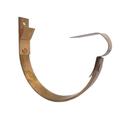 Copper Large Half Round Gutter Fascia Bracket - 165mm