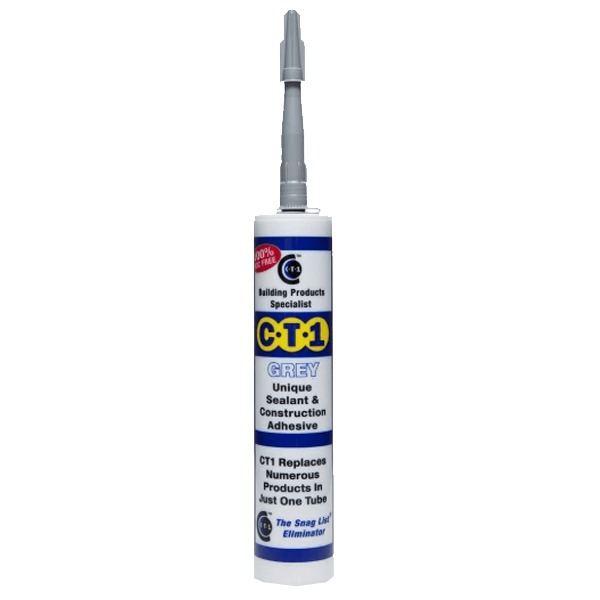 CT1 Sealant andamp; Construction Adhesive - Grey 290ml
