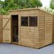 Forest Garden Pent Overlap Shed - 7' x 5'